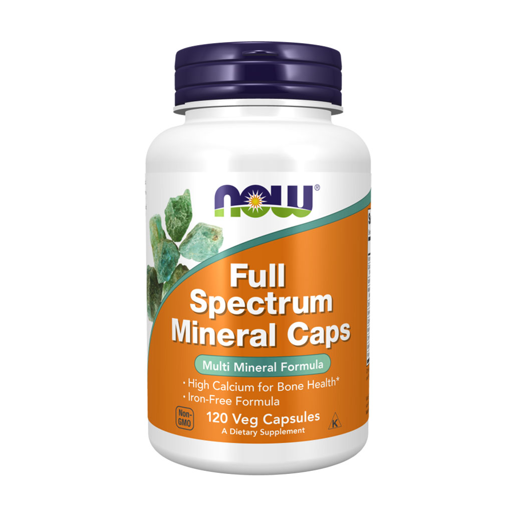Мультимінерали повного спектра NOW foods Full Spectrum Mineral Caps, 120 капсул